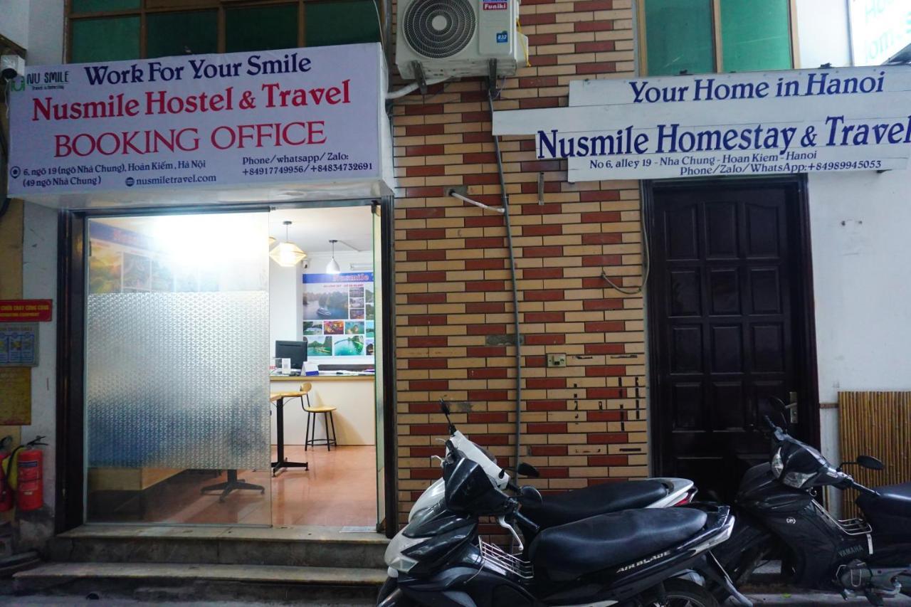 Nusmile'S Hostel And Travel Hanói Exterior foto